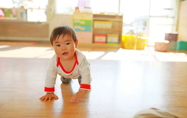 はいはいが得意になってくる時期ですね！