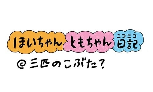 【保育園・保育士】ほいちゃんともちゃんニコニコ日記　第199話『三匹のこぶた？』