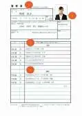 履歴書の書き方サンプル