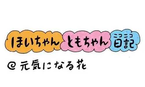 【保育園・保育士】ほいちゃんともちゃんニコニコ日記　第368話『元気になる花』